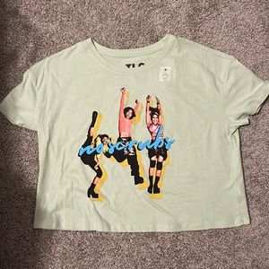 Mint green - Medium - “No Scrubs” Cropped T-Shirt